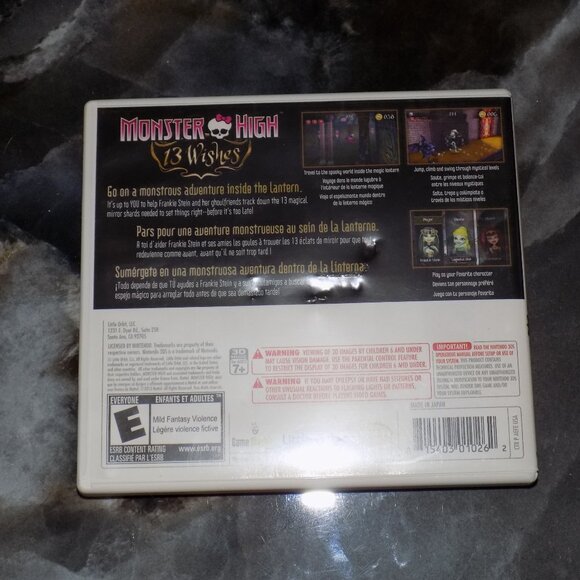 Monster High: 13 Wishes (Nintendo 3DS, 2013) - Picture 4 of 4